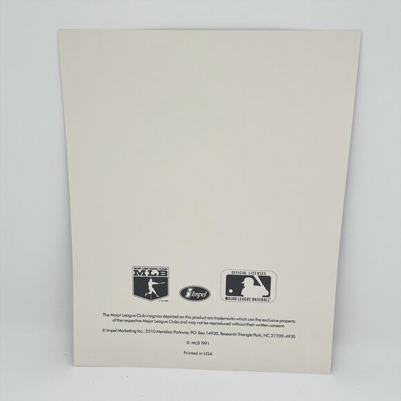 🎁 Vintage 1991 MLB Pitcher Nolan Ryan Line Drive Baseball Action Photo 8x10 - Picture 2 of 2